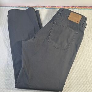 Haggar Men's Dark Gray Straight Jeans